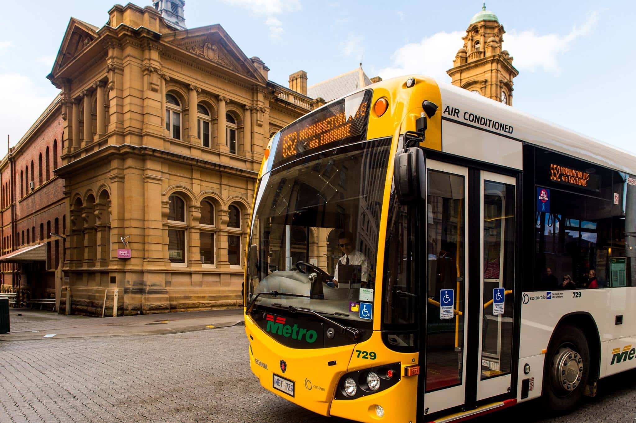 Metro bus upgrades in Hobart