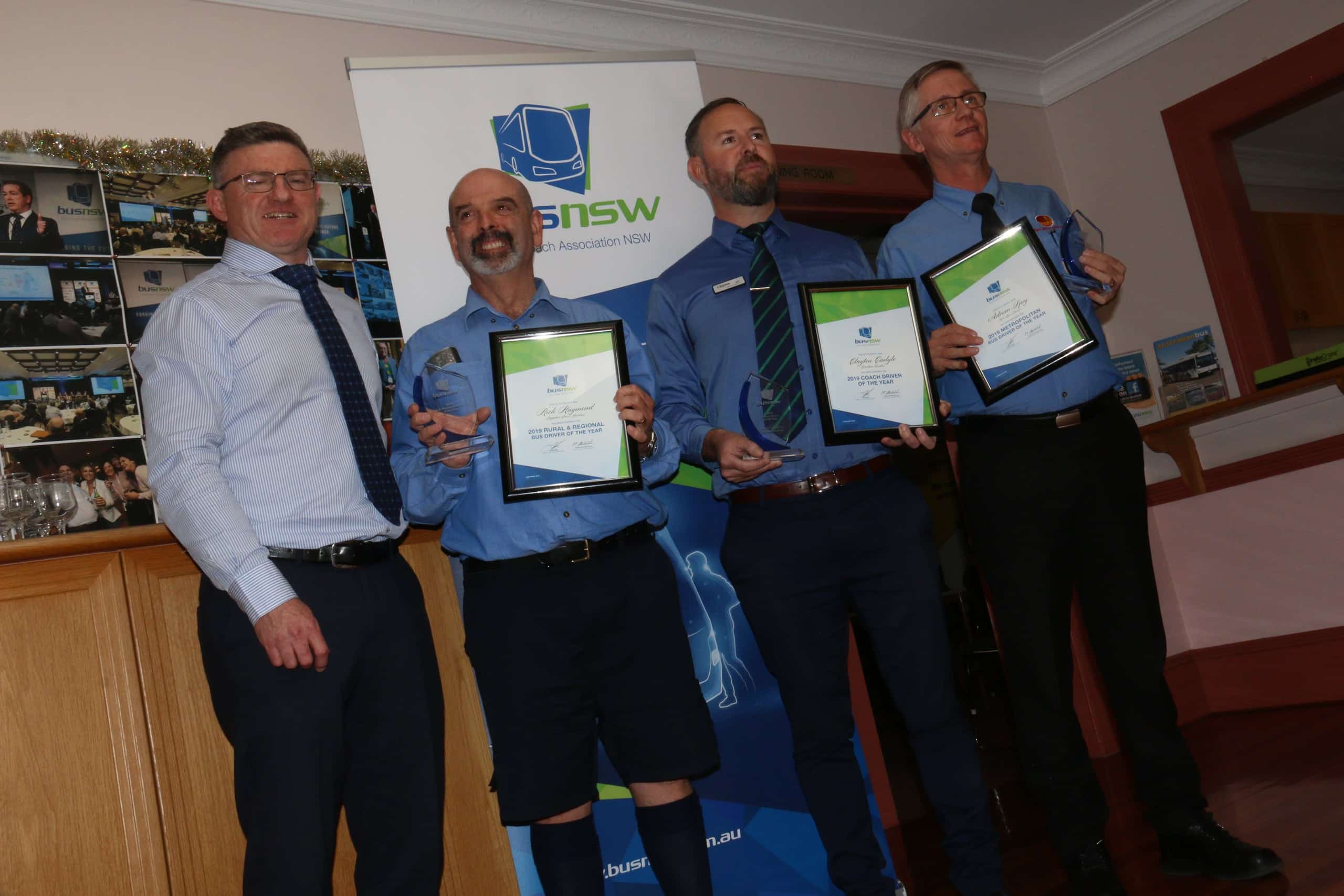 BUSNSW 2019 DRIVER EXCELLENCE AWARD WINNERS ANNOUNCED - Australasian ...