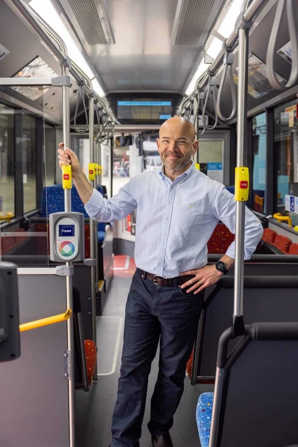 In the driver’s seat with Busways’ new CEO