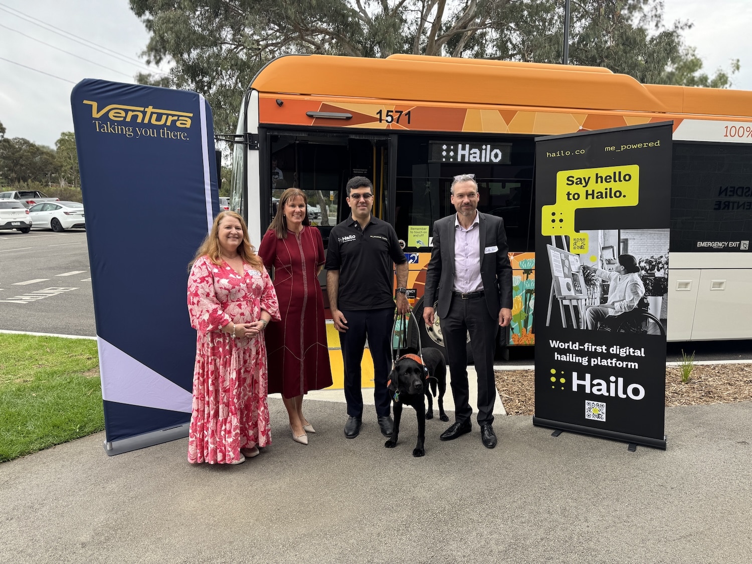 Ventura introduces world-first public transport accessibility trial